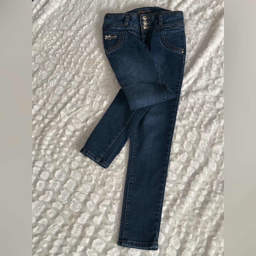 L.A. Idol Dark Blue Skinny Jeans